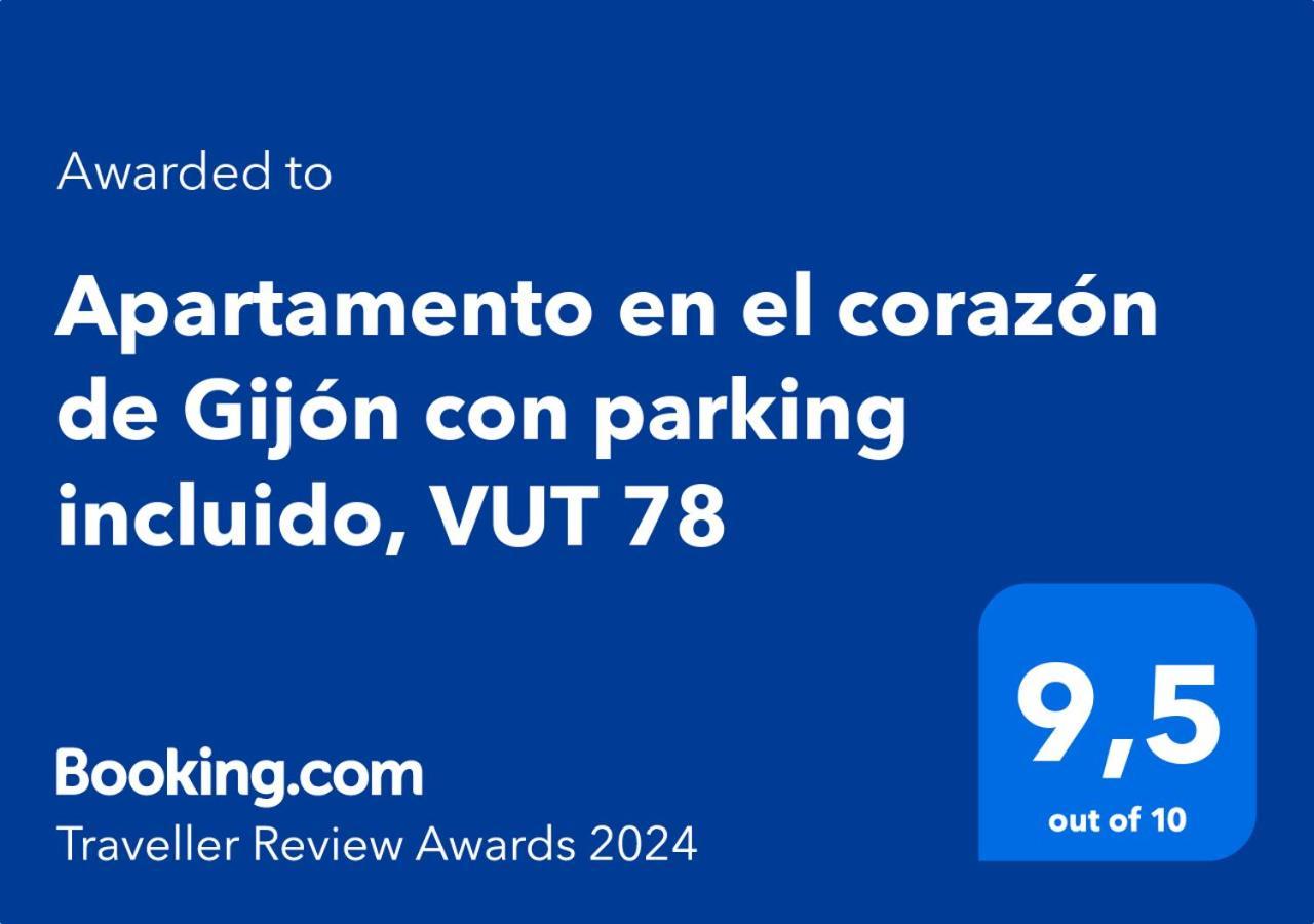 Apartamento En El Corazon De Gijon Con Parking Incluido, Vut 78 Extérieur photo