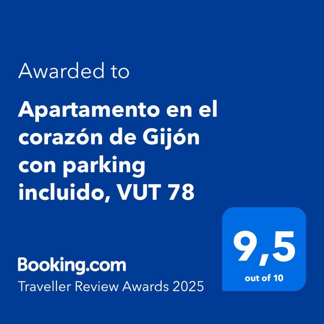 Apartamento En El Corazon De Gijon Con Parking Incluido, Vut 78 Extérieur photo